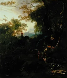 After the Chase (olej na plátně)