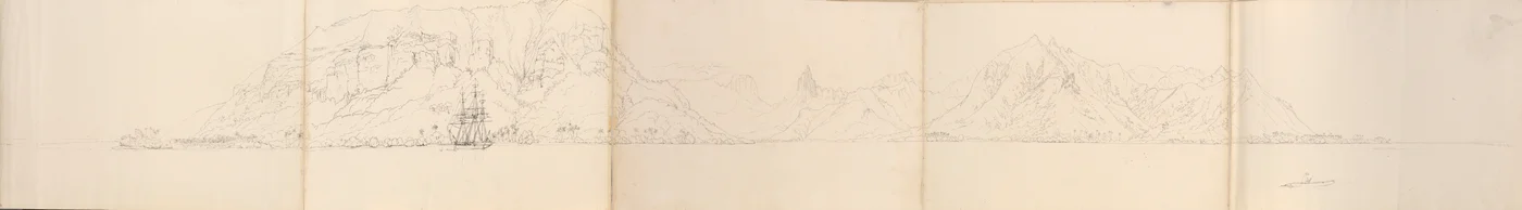 Panorama Eimea [Moorea], Společenské ostrovy