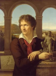 Portrét sochaře Bertela Thorvaldsena