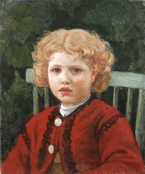 Kudrnatá dívka