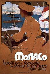 Monako: Exposition de Canots Automobiles, 1900