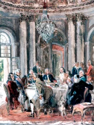 Shledání v zámku, 1849