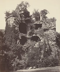 Vybuchlá věž, hrad Heidelberg