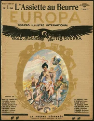 Obálka "" L’Plate au beurre"", číslo 324, satirické barvy