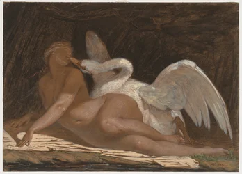 Leda a labuť.