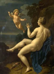 Venuše a Amor, 1709