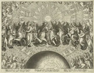 Boží odpověď Jobovi Hudební andělé, Seraphim a Cherubim Chvála hudbě (název série) Encomium Musices (název série)