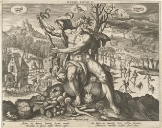 Zima Hiems Aeolos. (název na objektu) The Four Seasons (název série)