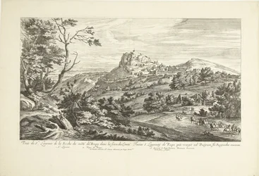 Gezicht o Saint Laurent de la Roche Pohled na St. Laurent de la Roche z costé du Bourg v Franche Comté (název na objektu)