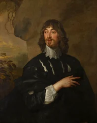 Portrét plukovníka, později lorda Goringa. hrabě z Norwiche (1585-1663), kolem 1605-63 (olej na plátně)