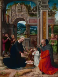 Klanění pastýřů, pravděpodobně 15201540.