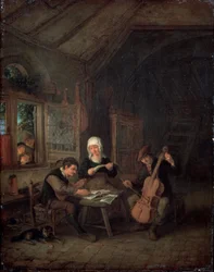 Venkovští hudebníci, 1645