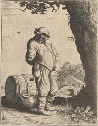 Močící muž, 1610-85