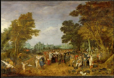 Slavnost u příležitosti příměří z roku 1609 ...