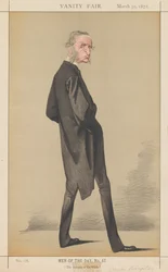 Vanity Fair: Muži dne, č. 42 The Apostle of the Flesh, 1872.