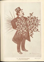 Fantasio, ca. 1912_4_1 - Ilustrace A Barrere (1874-1931): Šerm - Rouzier Dorcieres