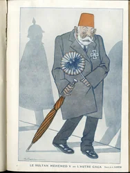 Ilustrace A Barrere (1874-1931) ve „“ Fantasio“““