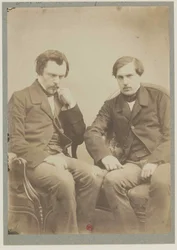 Bratři Goncourtovi Bratři Goncourtové, cca 1855.