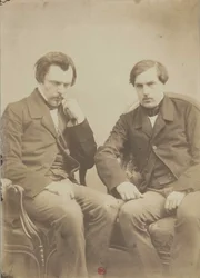 Bratři Goncourtovi Bratři Goncourtové, cca 1855.