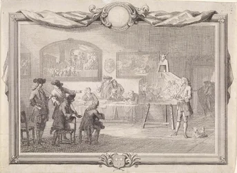 Cech svatého Lukáše v Dordrechtu, 1736