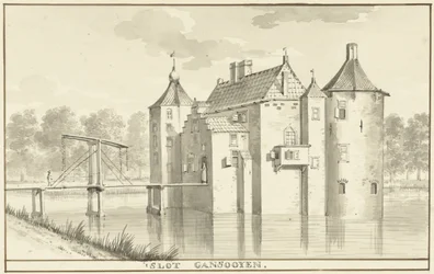 Hrad Gansoyen od Drongelen 