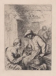 Kuřáci, po Ostade, 19. století.