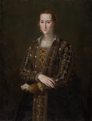 Eleonora di Toledo (1522-1562), cca 1560 (olej na plátně, přeneseno z panelu)