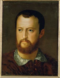 Toskánský velkovévoda Cosimo I. (olej na plátně)