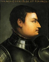 Portrét Lodovica de Medici také známý jako Giovanni dalle Bande Nere (Forli