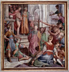 Umučení Ježíšovo, ecce homo (Freska