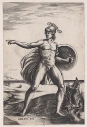 Válečník, ca. 1514-36.