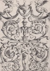 Ornamental Panel, ca. 1514-36.