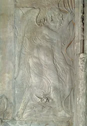 Anděl, kolem 1450-55 (mramor)