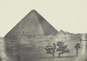 Cheopsova pyramida, Střední Egypt, 184951, vytištěno 1852.