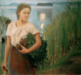 Dívka ze sauny