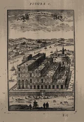 Visuté zahrady Semiramis, 1683