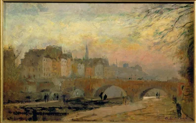 Quai de Paris (olej na plátně)