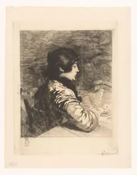 Portrét Charlotte Besnard