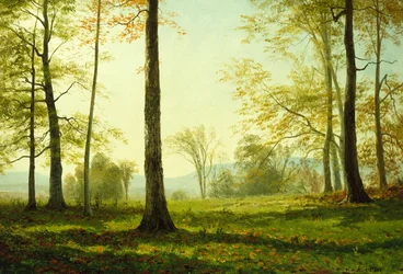 V Yosemitském údolí (olej)