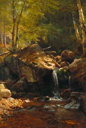 Kaskáda Thompson, Bílé hory