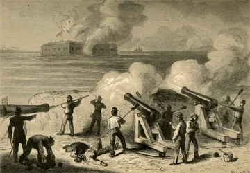 Útok na Fort Sumter, 1878.