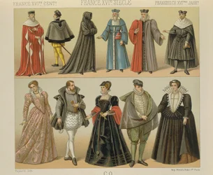"Le Costume Historique" (Úplná historie kostýmů) od Auguste Racinet, svazek IV