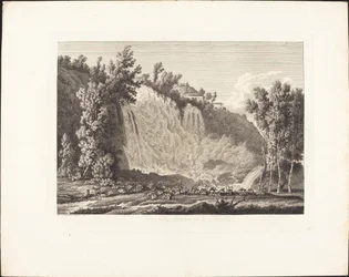 Cascatella Superiore v Tivoli