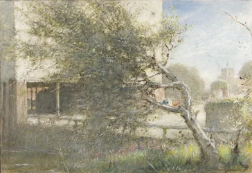 Sturry Nr Canterbury, kolem 1860-1932 (akvarel a tělová barva na papíře)
