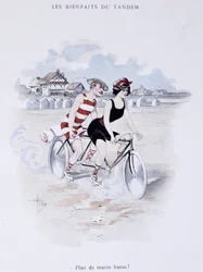 Výhody Tanderu v „Etoile de mer“. A. Guillaume. Edice Simonis Empis, Paříž