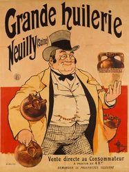 Velká lisovna oleje - Neuilly Seine, c. 1895.
