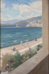 Z mého okna v Cannes, 1891