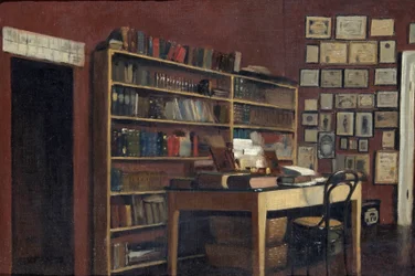 Zákoutí pracovny sira Richarda Burtonse, 1889