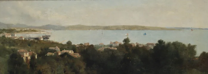 Pohled na Terst, Itálie, c.1889