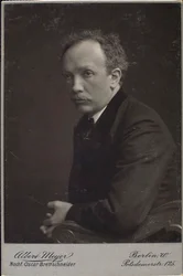 Richard Strauss, německý skladatel, konec 19. nebo začátek 20. století.